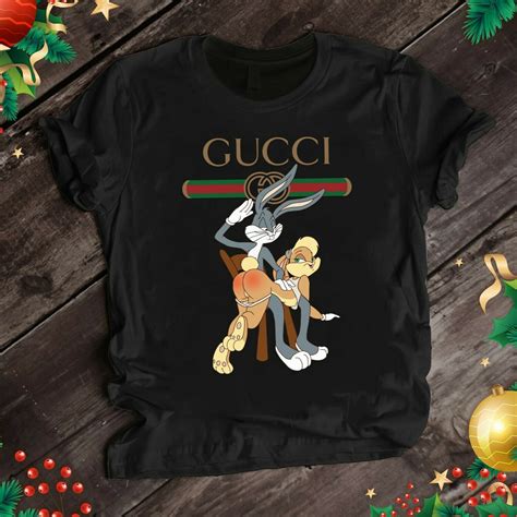 gucci bunny t shirt